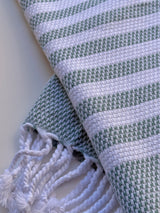 Sage Green Turkish Hand Towel