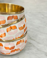 Pink + Orange Trinket Bowl