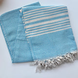 Lake Blue Turkish Towel