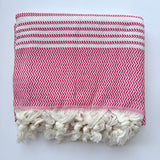 Raspberry Turkish Towel