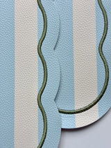 Blue and White Placemat