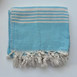 Lake Blue Turkish Towel